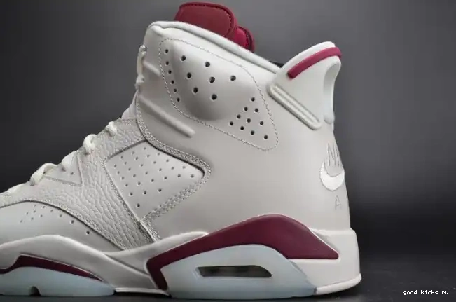 Rep Maroon Jordan Air 384664-116 white 6 Retro 0325